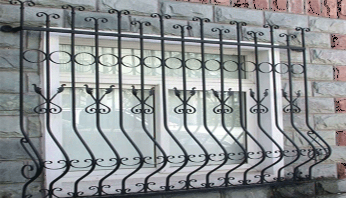 乌海护窗栏杆安装